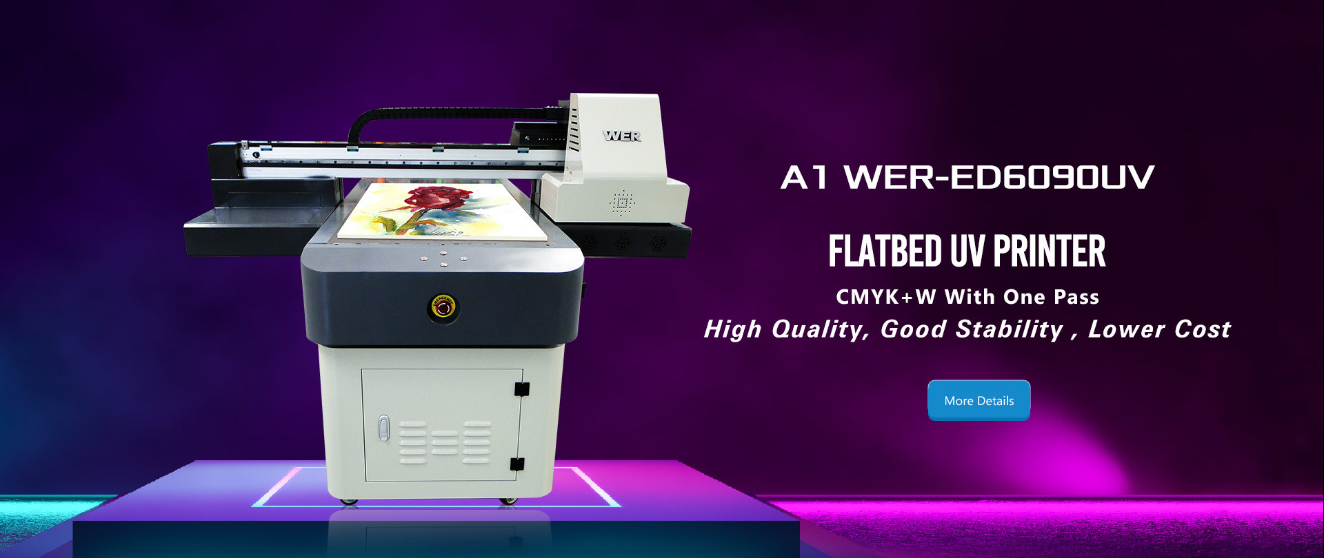 A1-WER-ED6090 LED UV PRINTER A1-WER-ED6090 LED UV PRINTER