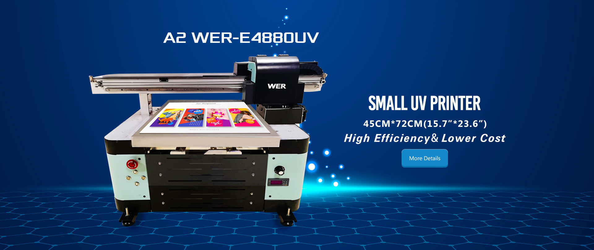 A2 WER-E4880UV Small UV Printer A2 WER-E4880UV Small UV Printer