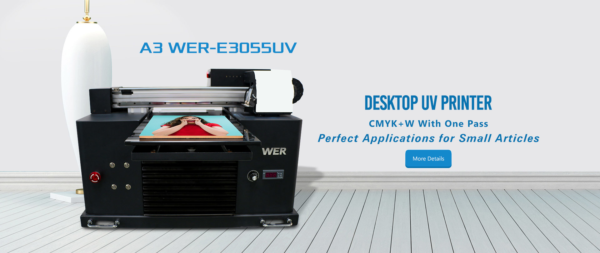 A3 WER-E3055UV DESKTOP UV PRINTER A3 WER-E3055UV DESKTOP UV PRINTER
