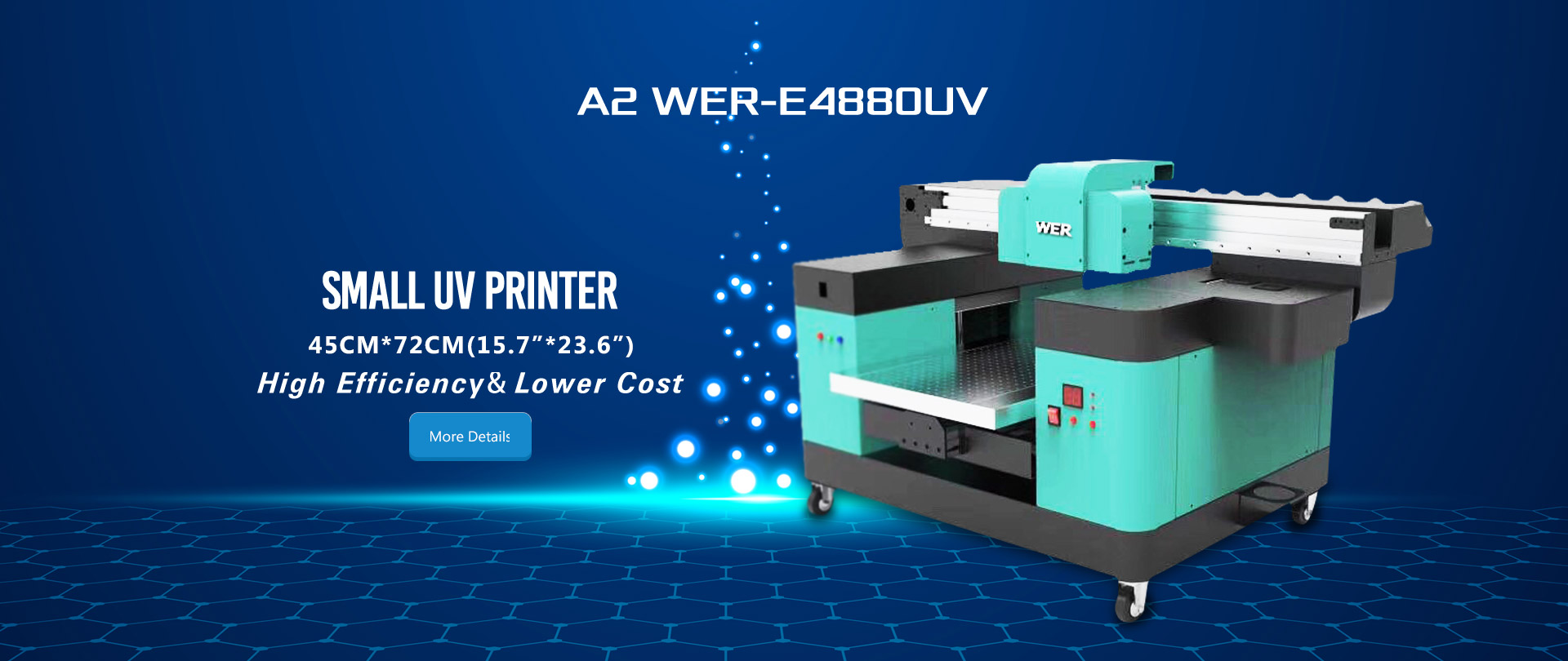 WER A2 WER-E4880UV Small UV Printer WER A2 WER-E4880UV Small UV Printer