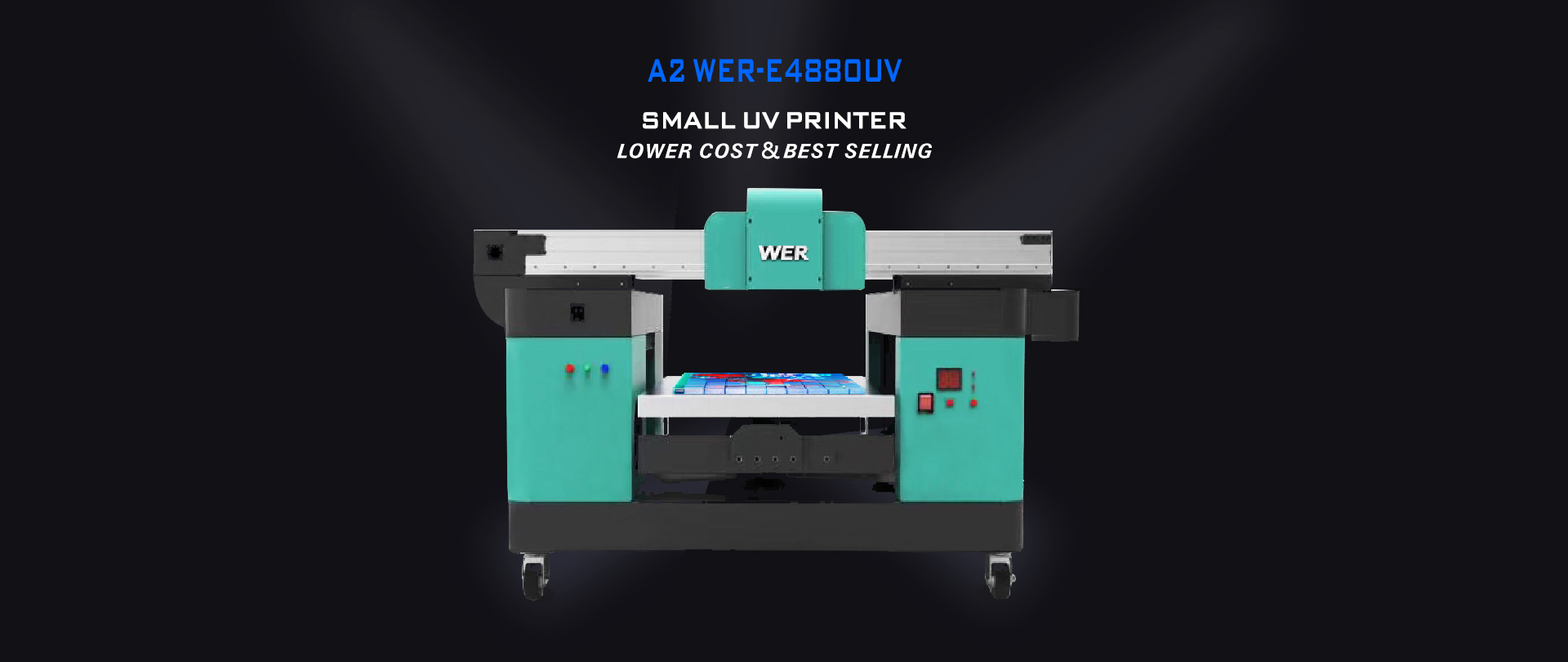 WER A2 WER-E4880UV Small UV Printer WER A2 WER-E4880UV Small UV Printer