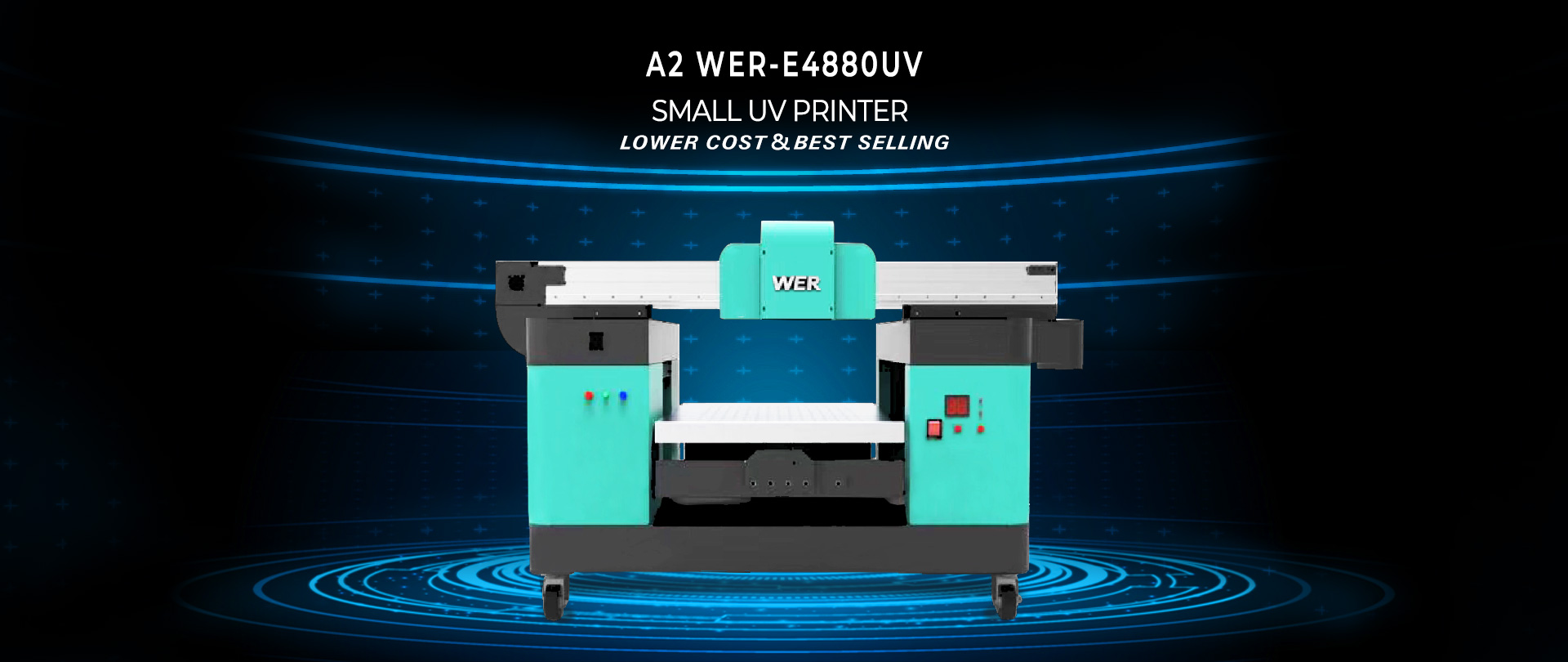 WER A2 WER-E4880UV Small UV Printer WER A2 WER-E4880UV Small UV Printer