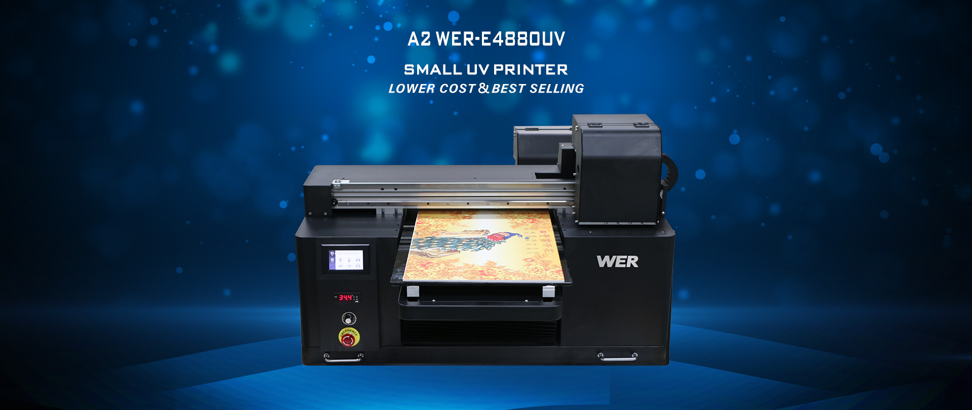 WER A2 WER-E4880UV Small UV Printer