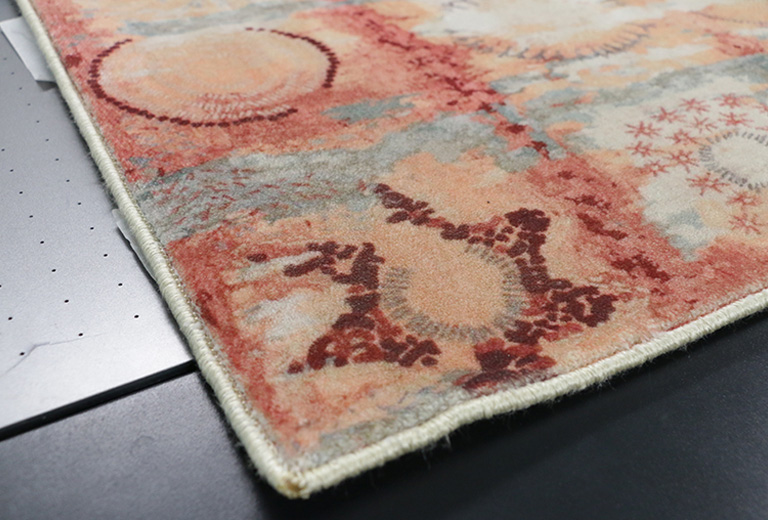 WER G2513UV Printer's printing sample - carpet 1