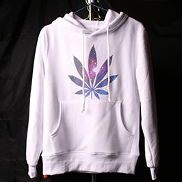 White sweater printing sample by A2 t-shirt printer WER-D4880T