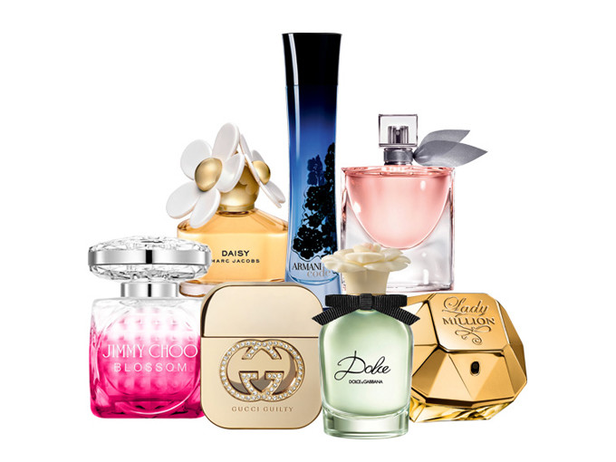 Botellas de perfume