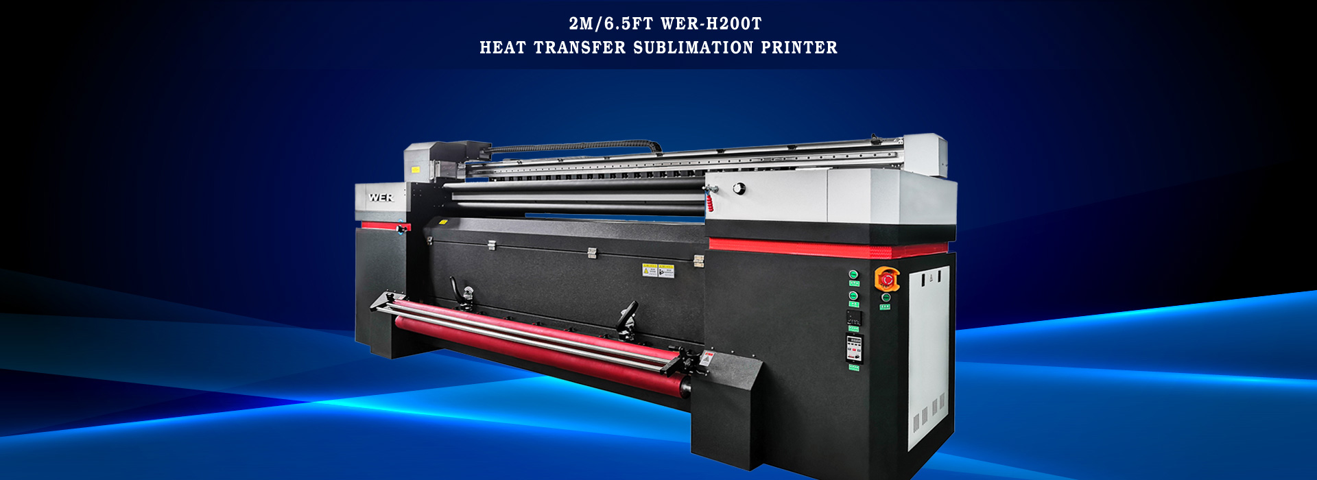 2m/6.5ft WER-H200T Heat Transfer Sublimation Printer
