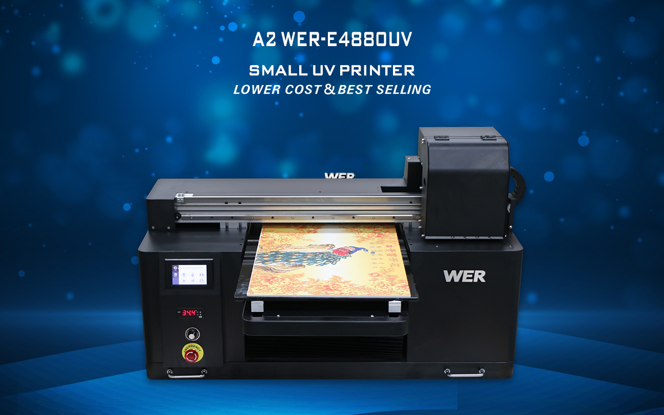 A2 WER-E4880UV Small UV Printer